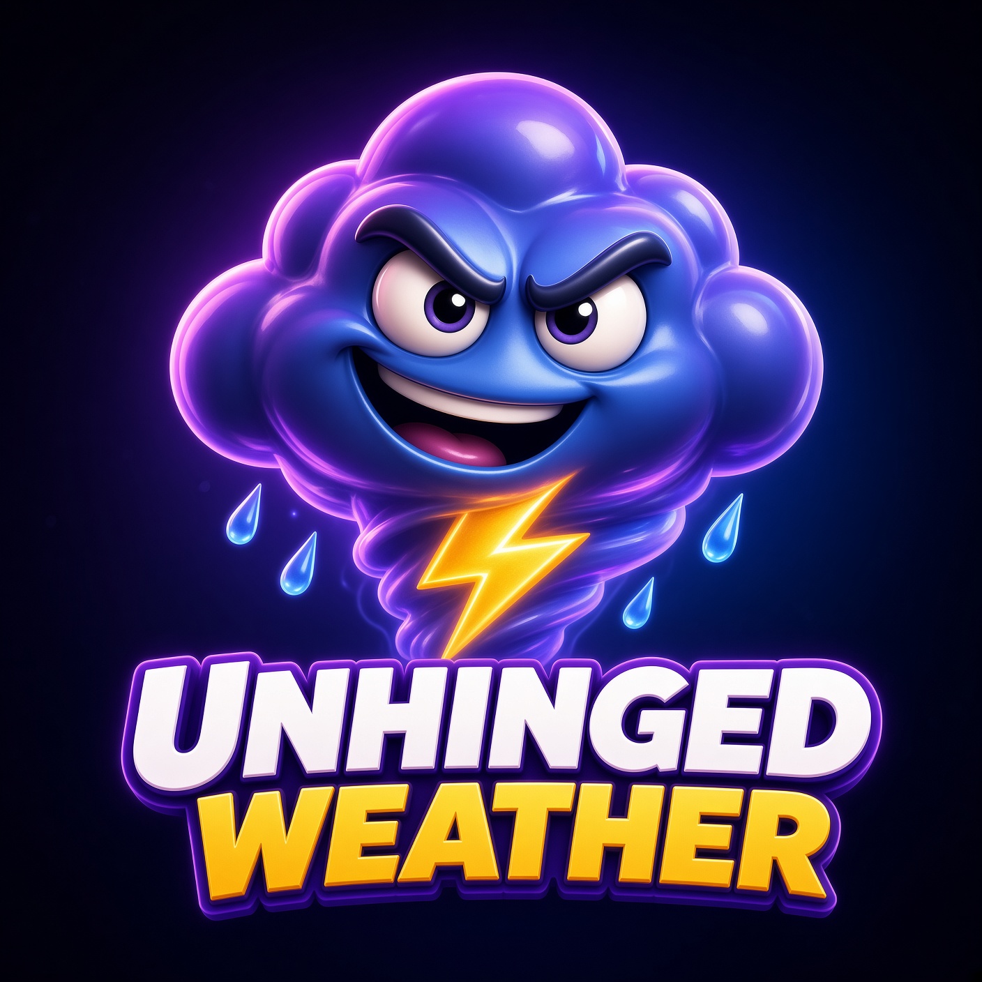 Unhinged Weather logo